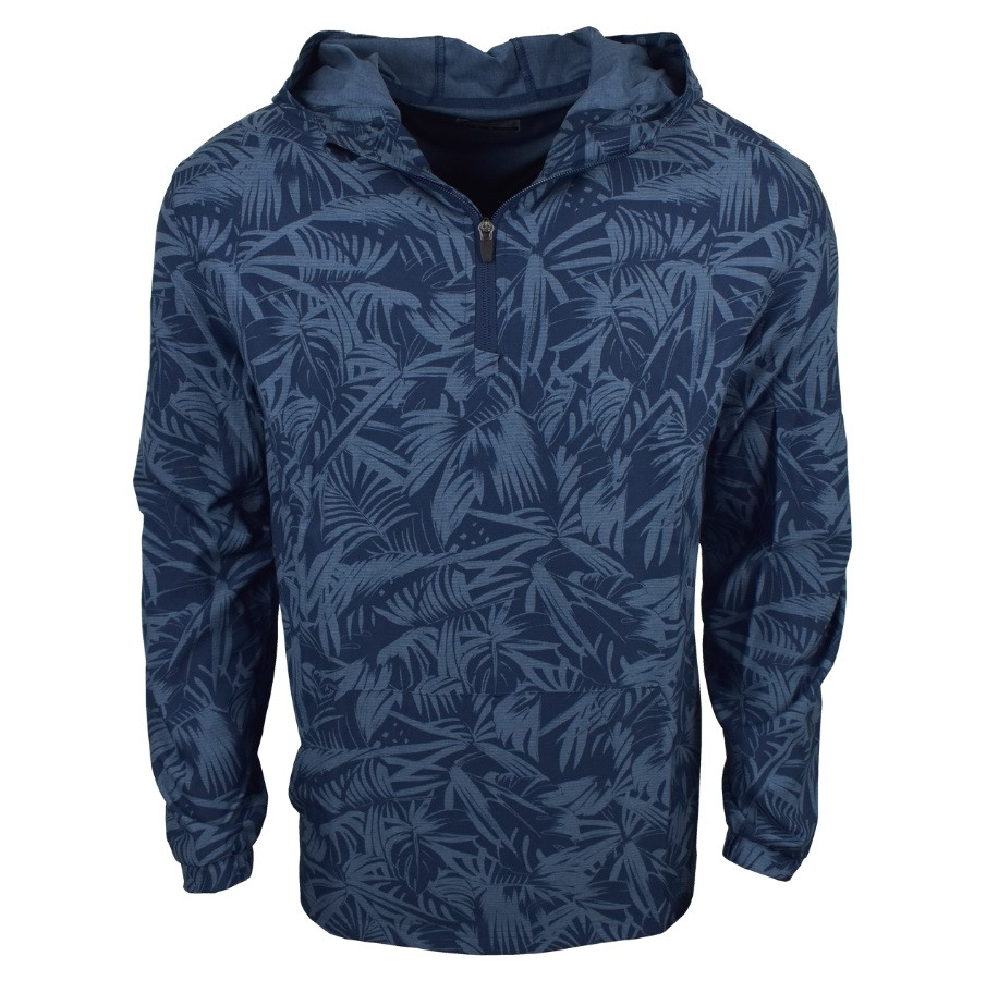 PGA Tour Golf Crossover Eco Print 1/4 Zip Pullover